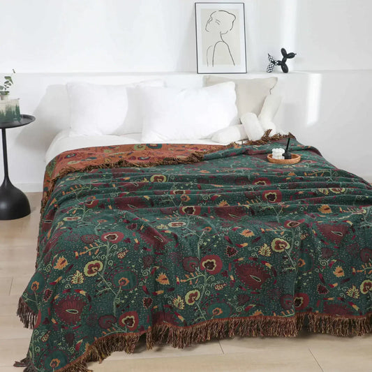 Summer Cotton Blanket and Throws Home Decoration Nap Blanket Bedspread on the Bed Cooling Quilt Large Bed Cover Boho Sofa Towel