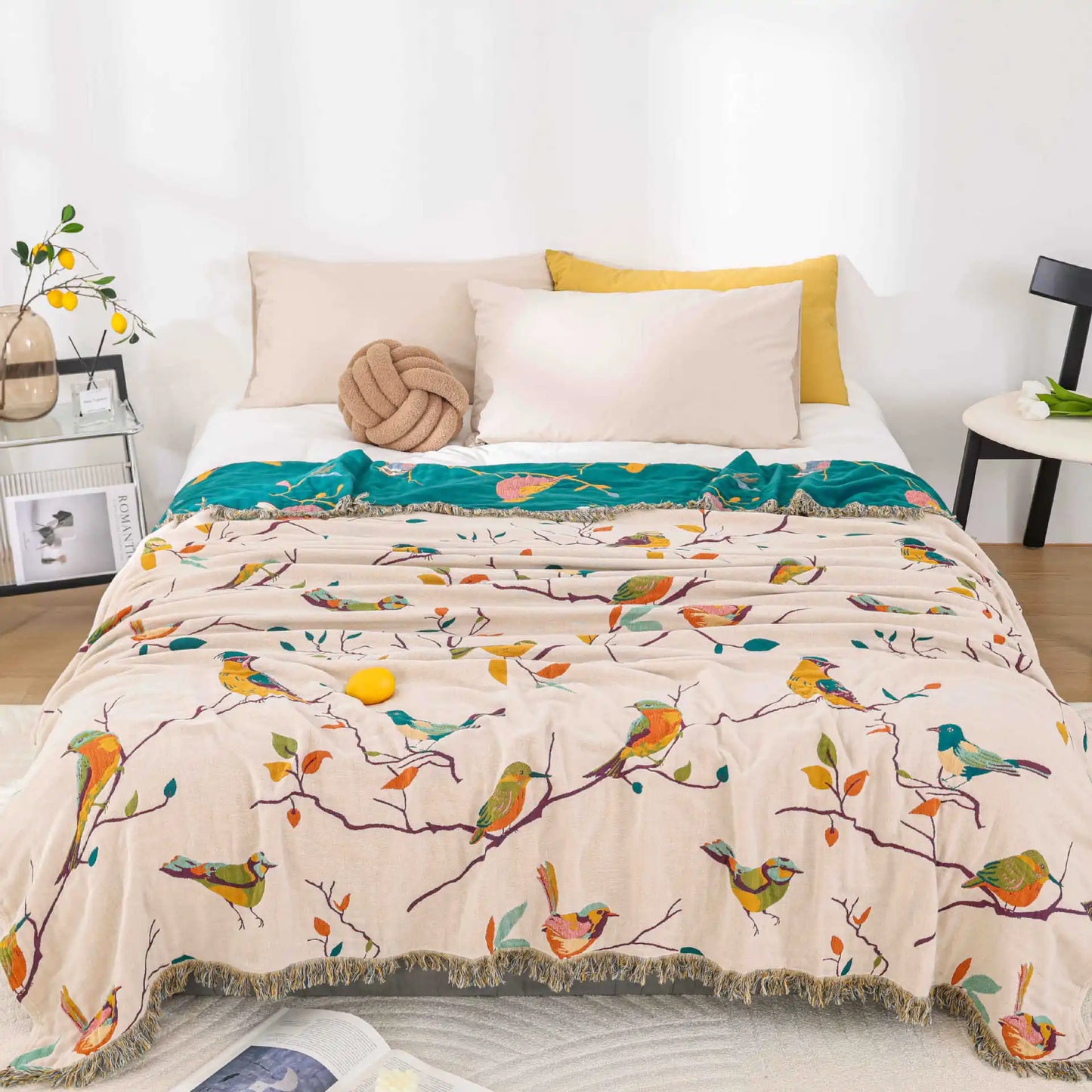 Summer Cotton Blanket and Throws Home Decoration Nap Blanket Bedspread on the Bed Cooling Quilt Large Bed Cover Boho Sofa Towel