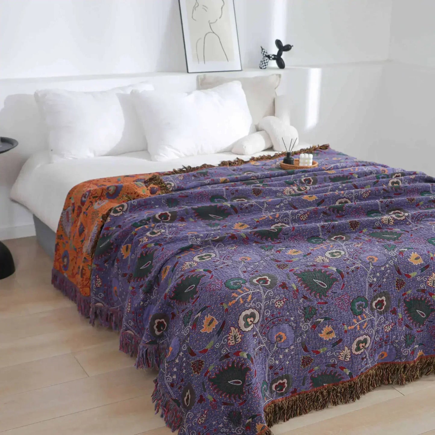 Summer Cotton Blanket and Throws Home Decoration Nap Blanket Bedspread on the Bed Cooling Quilt Large Bed Cover Boho Sofa Towel
