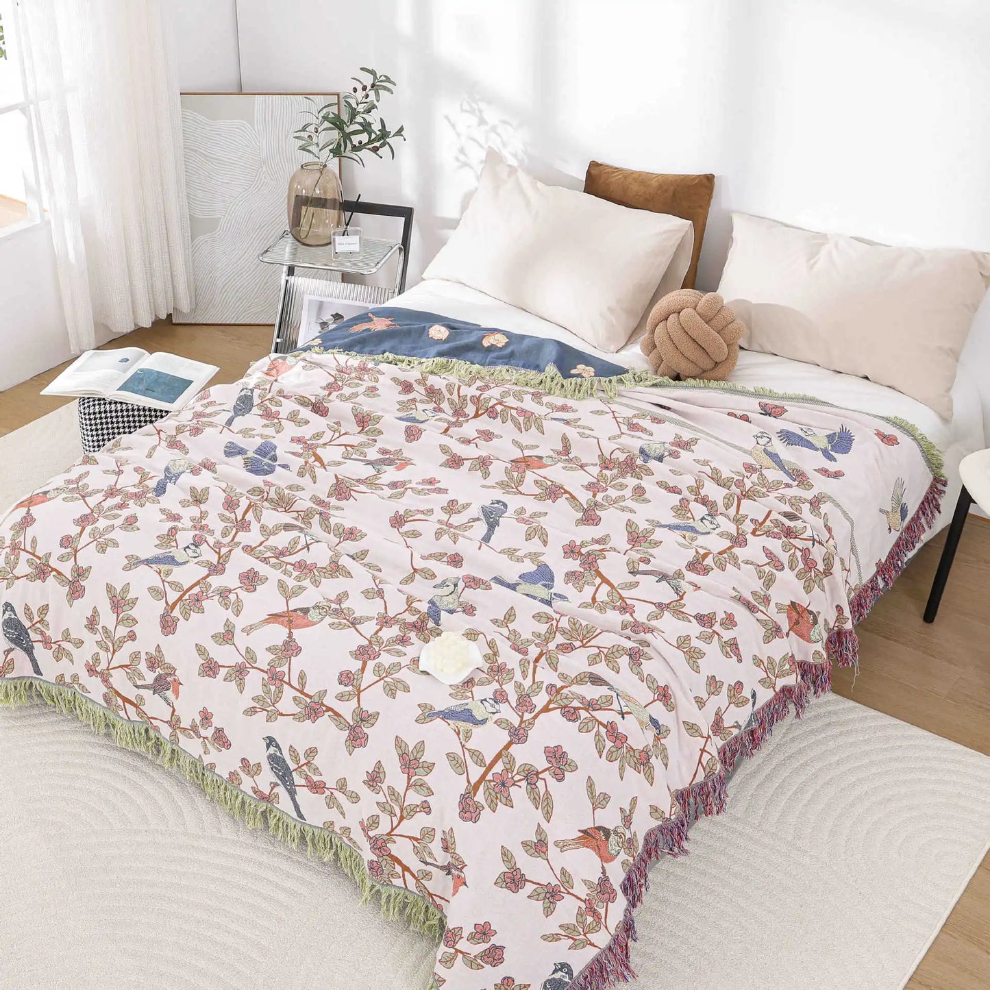 Summer Cotton Blanket and Throws Home Decoration Nap Blanket Bedspread on the Bed Cooling Quilt Large Bed Cover Boho Sofa Towel